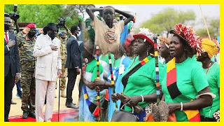 President Salva Kiir Speaks in Bor visit  - (Jonglei State)