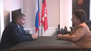 Андрей Бочаров провел рабочую встречу с Тамарой Головачевой