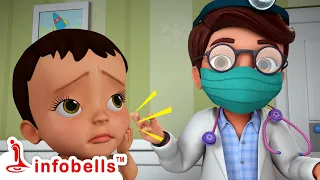 चिट्टी के दांत में दर्द है - Doctor Pretend Play | Hindi Rhymes and Kids Videos | Infobells