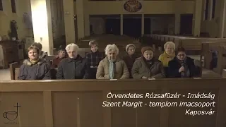 Örvendetes Rózsafüzér Imádság