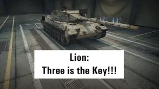 Lion: Three is the Key!!! || World of Tanks