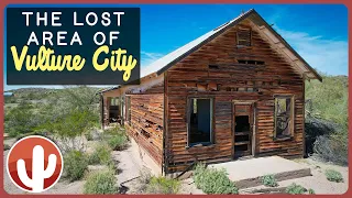 The Lonely Lost Section of Vulture City Ghost Town | Abandoned Buildings in the Desert