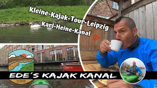 Kleine-Kajak-Tour-Leipzig Karl-Heine-Kanal, Weiße Elster, Stadthafen