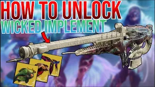 Destiny 2: How To Get Wicked Implement, NEW Exotic Scout Rifle, Season 21 Full Guide