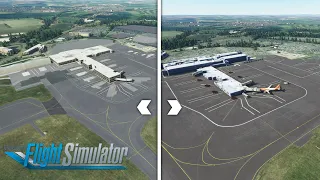 Microsoft Flight Simulator 2020 - Newcastle International Airport (EGNT) Scenery