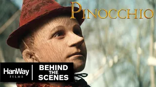 Pinocchio - Turning a real boy into a wooden puppet - Behind the Scenes