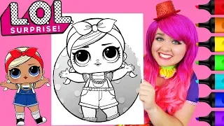 Coloring LOL Surprise Dolls Shorty Coloring Page Prismacolor Paint Markers | KiMMi THE CLOWN
