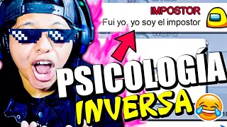 AMONG US PERO CON PSICOLOGÍA INVERSA 😱🤣 | Pathofail