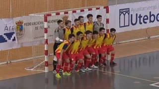 Catalunya - Galícia Semifinal del Campionat d'Espanya de Seleccions Territorials Sub 19 Futbol Sala