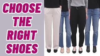 How To Choose The Right Shoes With Wide Leg, Straight, Skinny & Tapered Pants & Jeans