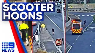 E-scooters cause havoc on Melbourne roads and footpaths | 9 News Australia