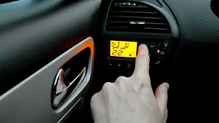 Citroen C4 Grand Picasso climate control - how to control passenger from driver side