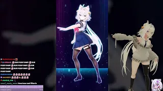 VTuber Filian Reacts to her 700K Twitch Milestone Music Video