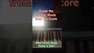 Guess the Horror Movie from the Score! #short #shorts #horrorshorts #movieshorts