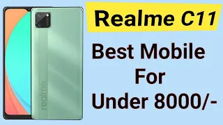 Realme C11 (Rich Green, 32 GB) (2 GB RAM) best mobile for under 8000/-