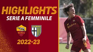 CUCCHIAIO DI GIACINTI! 💫 | Roma-Parma 5-0 | HIGHLIGHTS SERIE A FEMMINILE