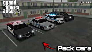 CARS PACK FOR GTA SA ANDROID & PC (Low poly)