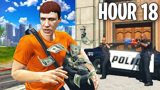 I Spent 24 Hours Robbing Banks in GTA 5