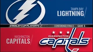 Tampa Bay Lightning vs Washington Capitals – May  21, 2018 ¦ Game 6 ¦ Stanley Cup 2018  Обзор