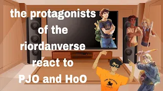 The protagonist of the riordanverse react to... | PJO and HoO | 1/4 |Pjo__