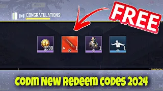 CODM °NEW° WORKING REDEEM CODES 2024 | CODM REDEEM CODE 2024 TODAY | CODM FREE CP MYTHIC REDEEM CODE