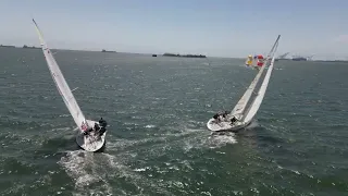 59th Congressional Cup 2024   F3M5   Dickson v Poole start, F3M3 Egnot Johnson v Tapper finish