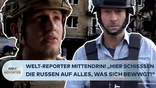 PUTINS KRIEG: WELT-Reporter mittendrin! "Hier schießen die Russen auf alles, was sich bewegt!"