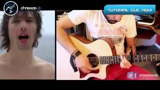 YOU ARE BEAUTIFUL Acoustic Cover James Blunt Tutorial Guitar