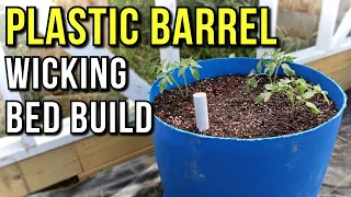 Self Wicking Container Garden Build