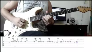 Pink Floyd  Shine On You Crazy Diamond - 1º Solo Tabs - Fender American Traditional Lace Sensor Gold