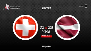 Three Nations Cup U-16 | Šveice U-16 - Latvija U-17 B | 2023