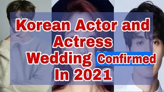 Top 5 Korean Actor & Actress will get Marry in 2020 | korean couples 2020 |