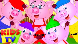 Five Little Piggies | Nursery Rhymes Five Little Series | Kids Tv Nursery Rhymes S