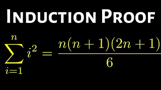 Mathematical Induction Proof for the Sum of Squares