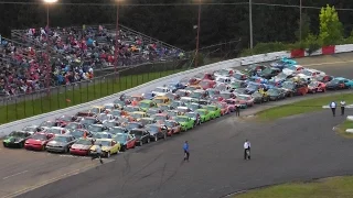 Crazy 70 Car Enduro at Holland Speedway Crash-A-Rama!