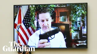 Greg Steube displays handgun collection during House hearing on gun reform