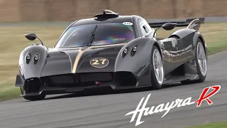 Pagani Huayra R | V12 Engine Sound SCREAMING at Goodwood FOS Hillclimb!