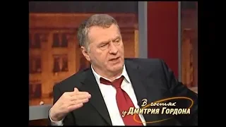 Жириновский о том, как плеснул Немцову соком в лицо