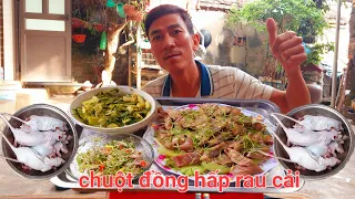 Chuột Đồng Hấp Rau Cải Béo Ngậy | Biển Nguyễn ngọc.