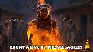 She Was Burnt Alive by the Villagers | #folktales #africanstories #africanfolktales