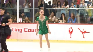 2017 Asian Open Figure Skating Trophy - Junior Ladies Victory Ceremony