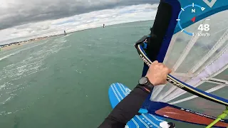 Defi Wind 2024 training - ISonic 73 + Chopper fin 37cm + NP EVO XII 5.8m