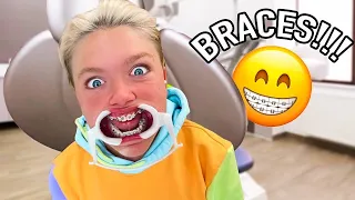 BRACES?! I'm NOT READY FOR THIS!!