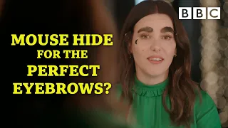 Women in Georgian times used mouse hide to create the perfect eyebrows... BBC