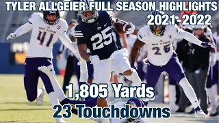 Tyler Allgeier Full 2021-2022 College Football Highlights | BYU Runningback |