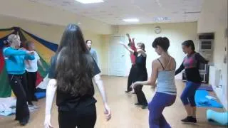 танцевальная терапия упражнение -Женская сила-