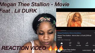 Megan Thee Stallion - Movie feat Lil Durk | Reaction Video 🔥🔥🔥