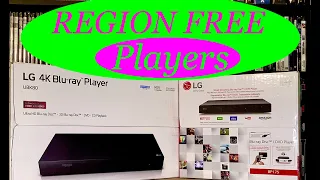 REGION FREE BLU RAY, DVD & 4K Players - Unboxing & Review LG BP175 & LG UBK80 - LG UBK90