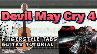 Devil May Cry 4-Final Easy Fingerstyle Guitar Tutorial Tabs