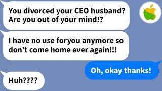 【Apple】 My mom got furious because I divorced my CEO husband so...